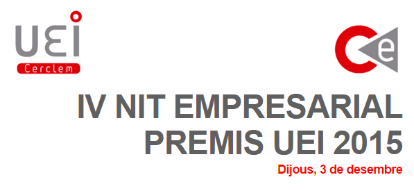 IV Nit empresarial premios UEI 2015