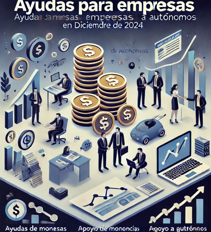Ayudas y subvenciones para empresas y pymes Diciembre - JDA